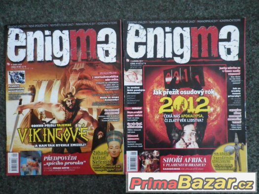Magazín/časopis Enigma čísla 9/2010 a 1/2011