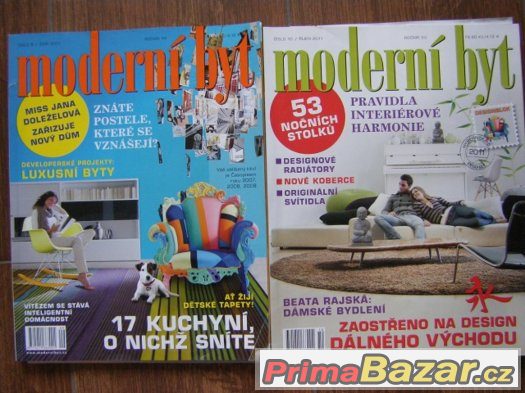Časopisy Moderní byt