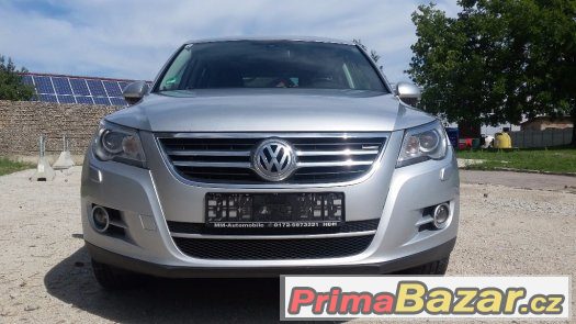 VW Tiguan 2011 diesel plná výbava, kůže, kamera, xenony...