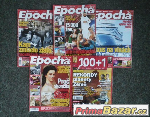 Epocha 4x a 1x 100+1 zahraničních zajímavostí (časopisy)