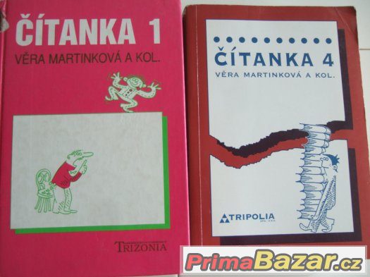 Čítanka 1 a Čítanka 4 - Martinková a kol.