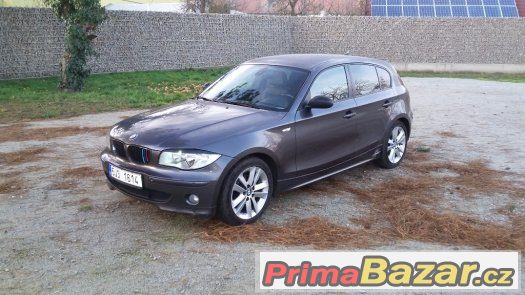 BMW 120D, r. 2005, 120kW, kůže, tuning, senzory...