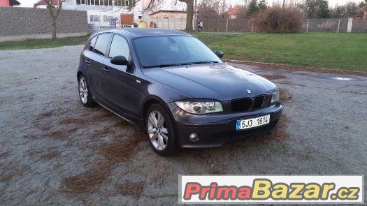 BMW 120D, r. 2005, 120kW, kůže, tuning, senzory...