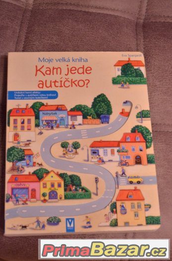 dětská kniha Kam jede autíčko 1
