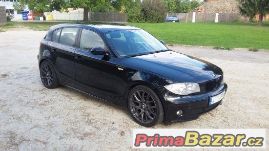 BMW 118i, 8/2006, úprava Schnitzer za 60.000, Alu 18