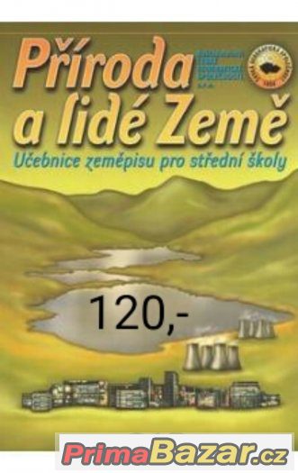 Prodám učebnici zeměpisu