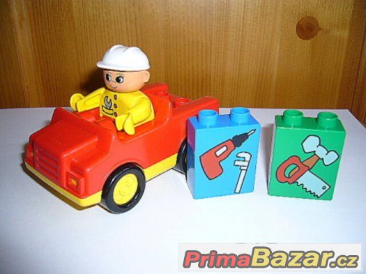 Lego duplo auto s opravářem