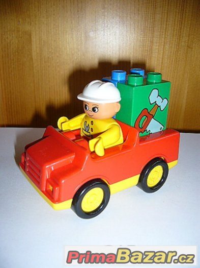 Lego duplo auto s opravářem