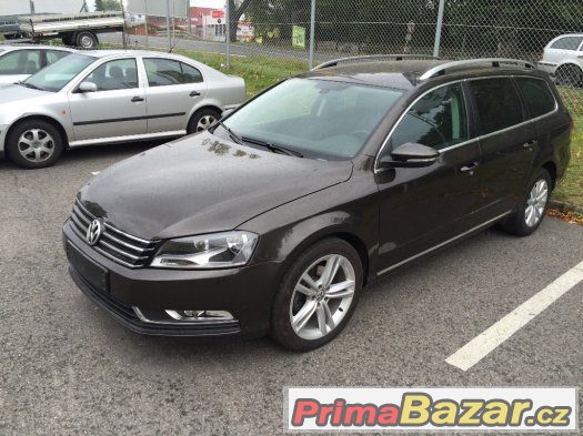 VW Passat B7 - Levé zpětné zrcátko