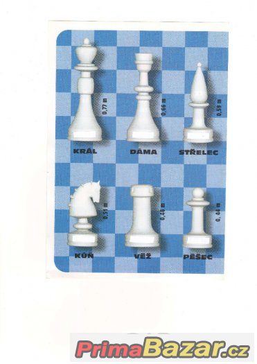 Obří plastové šachy