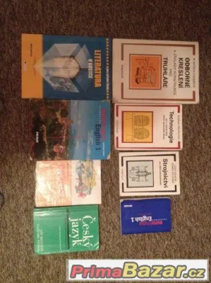 Truhlář + Literatura + ANG + slovník + 2 x Český jazyk