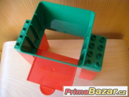 Lego duplo Z násypka + 10 kostek 2x4 nopy