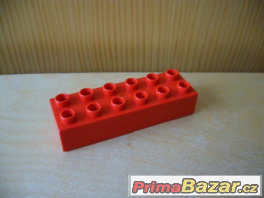 Lego duplo dlouhé kostky 2x6 - 2x10 nopů