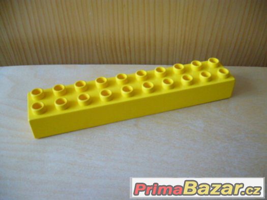 Lego duplo dlouhé kostky 2x6 - 2x10 nopů