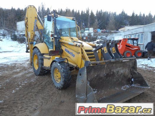 Prodám traktorbagr Komatsu WB93R