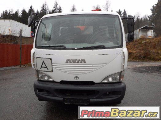 Prodám Daewoo Avia D120 kontejner + HR Palfinger