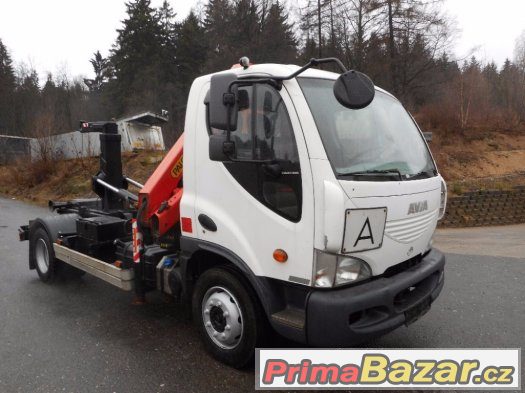 Prodám Daewoo Avia D120 kontejner + HR Palfinger