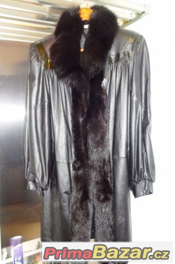 Luxusní kožený kabátek zn. Le Monti - lemontiusa