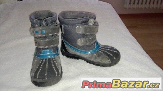 zimní zdravotní kožené boty