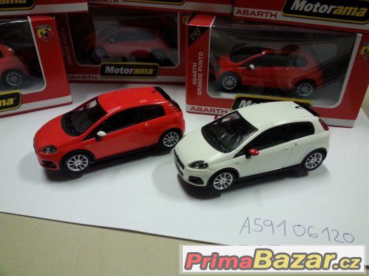 Model 1:24 Fiat Grande Punto Abarth