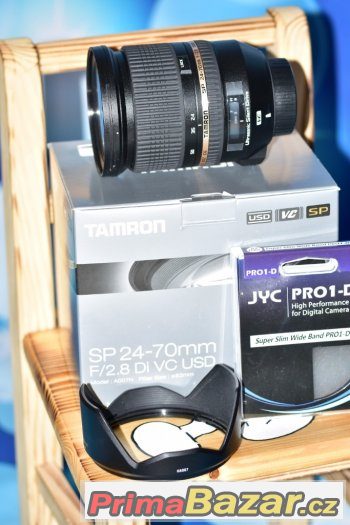 objektiv Tamron pro Nikon 24-70mm F2,8 VC