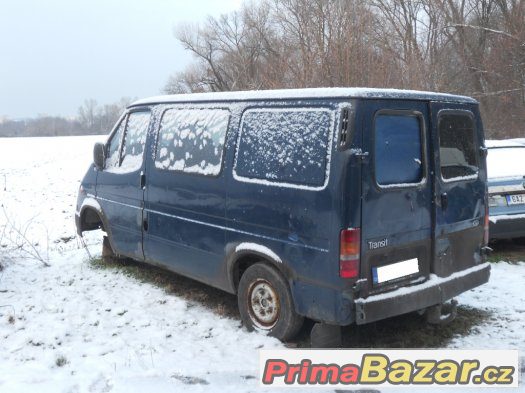 Ford Transit 2.5 r.v. 1999 - ZAPLACENÁ EKODAŇ