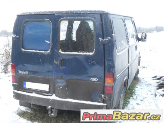 Ford Transit 2.5 r.v. 1999 - ZAPLACENÁ EKODAŇ