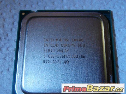 Intel Core 2 Duo E8400 2x3Ghz 6mb Cache fsb1333