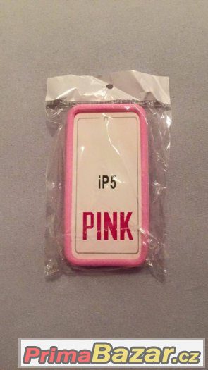 Růžový obal na iPhone 5/5S