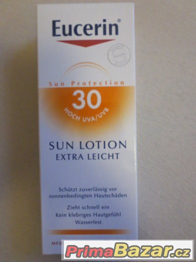 EUCERIN - Extra lehké mléko na opalování SPF 30 150ml