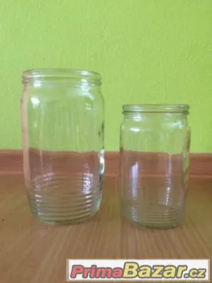ZAVAŘOVACÍ SKLENICE  PO 2,-KČ/KUS