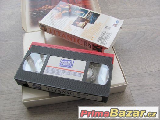 VHS TITANIC - sběratelská edice VHS TITANIC - sběratelská edice
