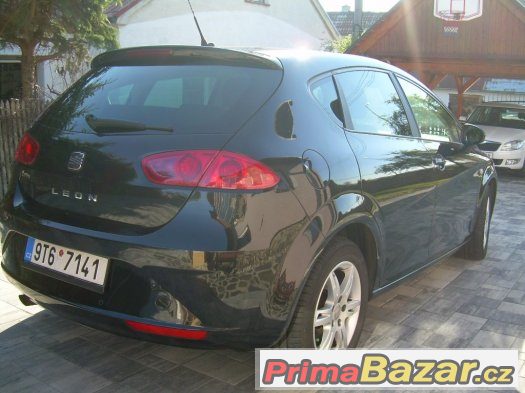 Seat Leon, 1.6TDi, 77kW, černý krasavec, vynikající stav