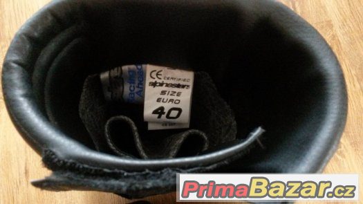 Prodám kožené boty na motorku ALPINESTARS GORE-TEX Prodám kožené boty na motorku ALPINESTARS GORE-TEX