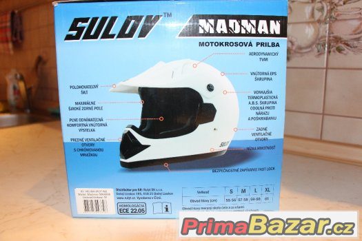 Nová Motocrossová helma Nová Motocrossová helma