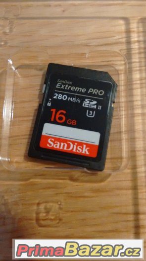 SanDisk SDHC 16GB Extreme Pro Class 3 UHS-II (U3)