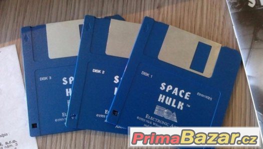 retro SPACE HULK pro počítač AMIGA ve velice dobrém stavu.