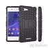 Sony Xperia E3 Heavy Duty Strong Hard pouzdro se stojánkem