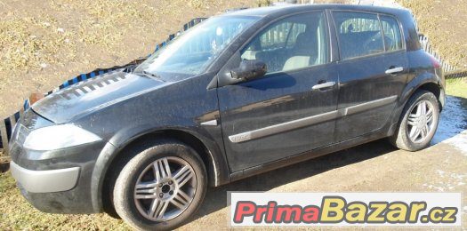 Renault Megane II 1,9DCi 88kW - rok 2004 - Náhradní díly