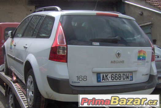 Renault Mégane II combi 1,5dCi r. v. 2007 - Náhradní díly