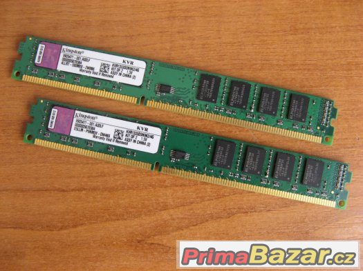 Kingston 4GB (2x2GB) DDR3 1333MHz (low profile)
