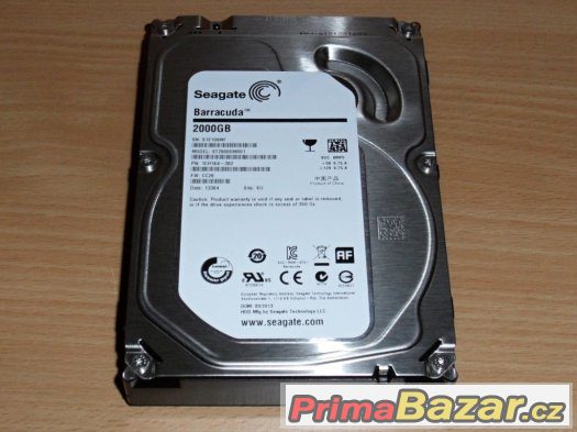 HDD Seagate Barracuda 2000GB (2TB) 3,5“, SATA