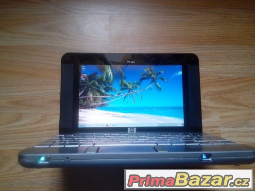 Pěkné HP – bat. 2,5H, VIA C7, 120GB, 1GB ram,webka,bluetoot