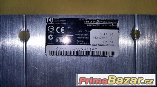 Iomega MDHD500 EXTERNÍ BOX / Ramecek HDD 3,5