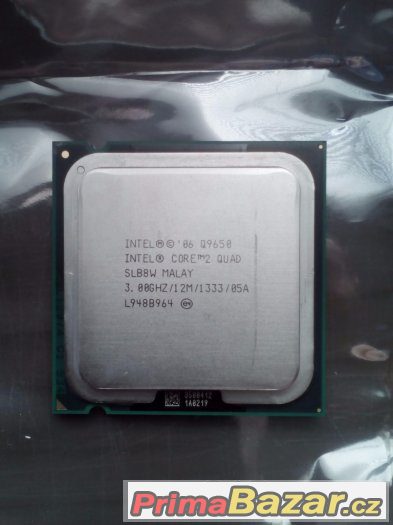 Intel Core2 Quad Q9650 3GHz,L2 12MB,FSB1333 LGA775 čtyřjádro