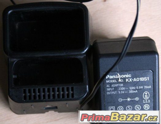 Nabíječka KX-A44CE a zdroj KX-A01BS1 Nabíječka KX-A44CE a zdroj KX-A01BS1