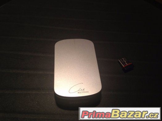 myšk k PC SPEED LINK CUE Wireless Multitouch Mous - stříbrná