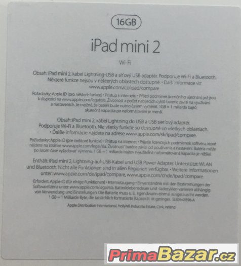 iPad Mini 2 16Gb Wi-Fi Silver