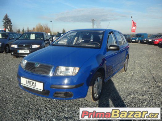 Fabia 1,2 12V kombi servisní knížka