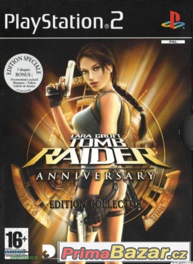 PS 2 Tomb Raider speciální kolekce 3 disc